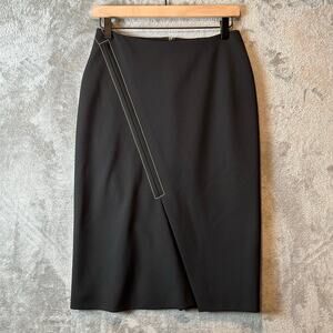 Jeffrey‎ Dodd Women’s Skirt Size 4 Black Career Office